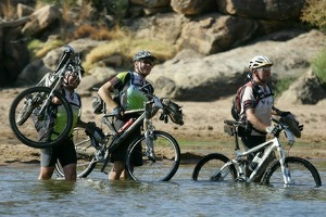 A few small river crossings.  