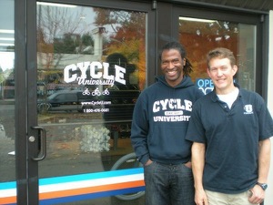 Ed Ewing and Craig Undem. Photo by Bicycle Paper