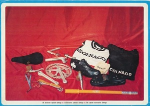Classic gear from Colnago. 