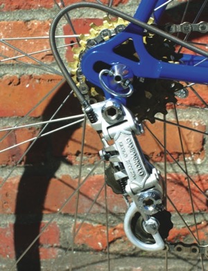 The never equaled Campagnolo Nuovo Record rear derailleur.  Photo courtesy of Bob Freeman 
