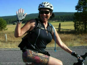 Simone during the 2009 Courage Classic.  Photo by Jay Stilwell