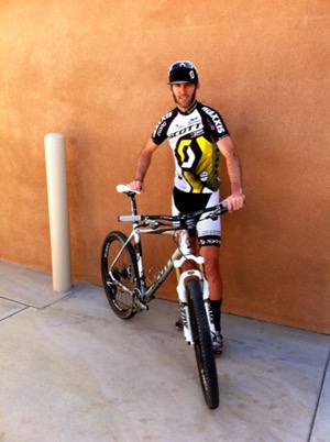 Geoff Kabush. Photo courtesy of Scott Photo by SCOTT Bicycles 