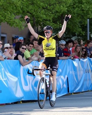Roord with the WIn. Photo by Greg Descantes