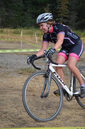 The author enjoying Casual CX in Seattle.  Photo courtesy of Christine Soja 