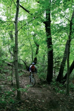 Who would have thought it possible, singletrack riding in Manhattan, N.Y.? Portland won’t be far behind. 