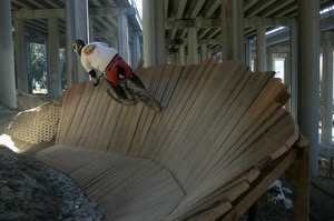 Urban skills facilities like the I-5 Colonnade Bike Park are growing in popularity with city administrators around the nation. Photo by Dennis  Bennett